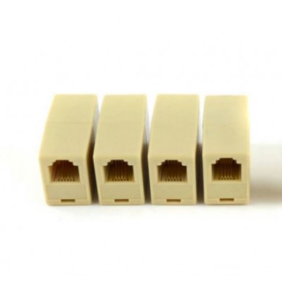 Rj11 Rj-11 1 To 2 Way Cable Adaptor Connector Rj-11 Y-splitter Extender Plug 1 Telephone Line To 2 Phone Adapter 1f-2f For Telep